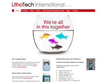 Tablet Screenshot of lti.com.au