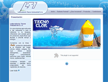 Tablet Screenshot of lti.com.py